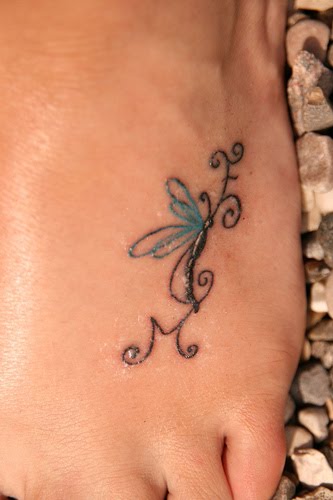 Dragonfly Tattoos On Wrist