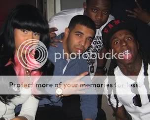 Drake And Lil Wayne And Nicki Minaj