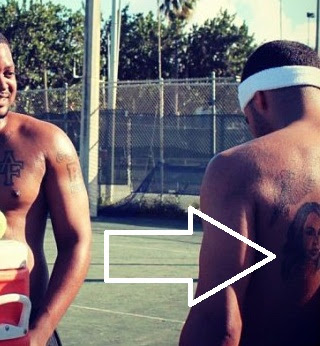 Drake Tattoo Of Aaliyah