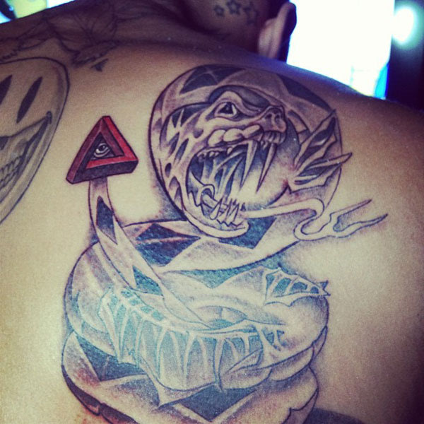 Drake Tattoo On Back