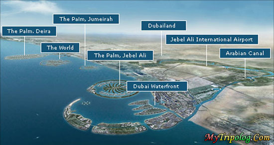 Dubai Airport Map