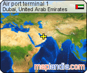 Dubai Airport Map Terminal 1