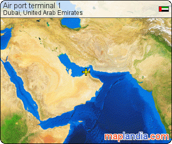 Dubai Airport Map Terminals