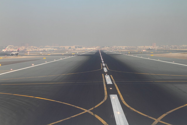 Dubai Airport Runway