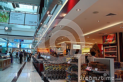 Dubai Airport Terminal 1 Duty Free Shops