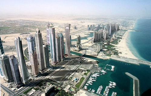 Dubai Buildings In Sea