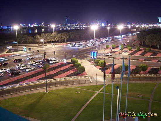 Dubai City At Night