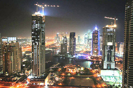 Dubai City At Night