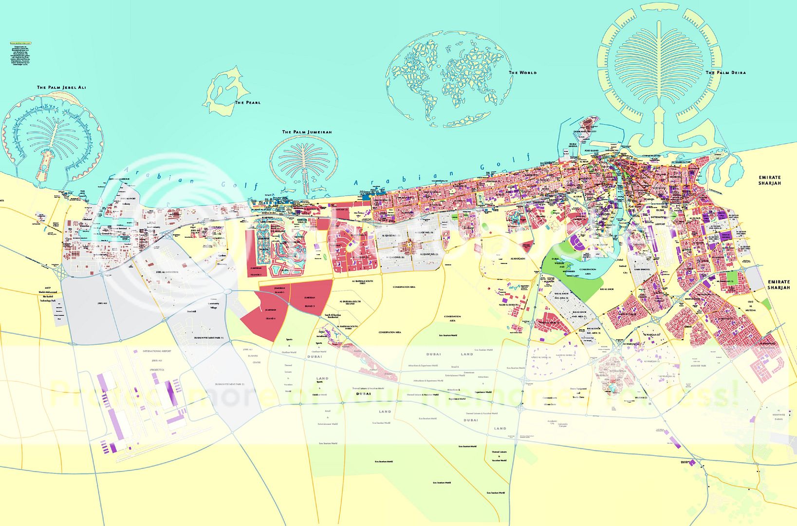 Dubai City Map Pdf