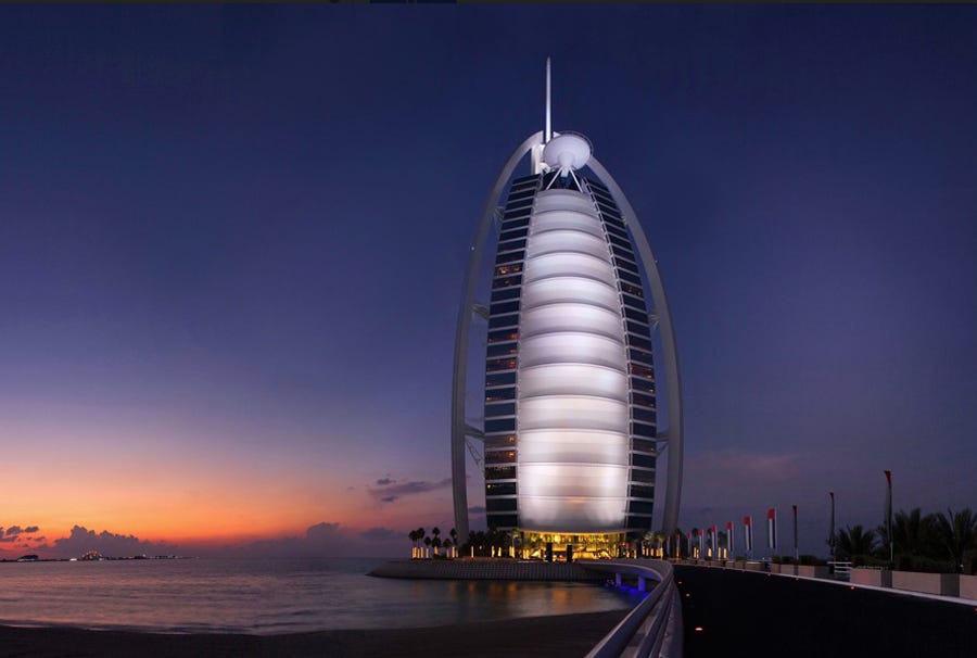 Dubai Hotel Burj Al Arab Rates