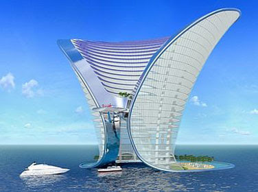 Dubai Hotel In Sea