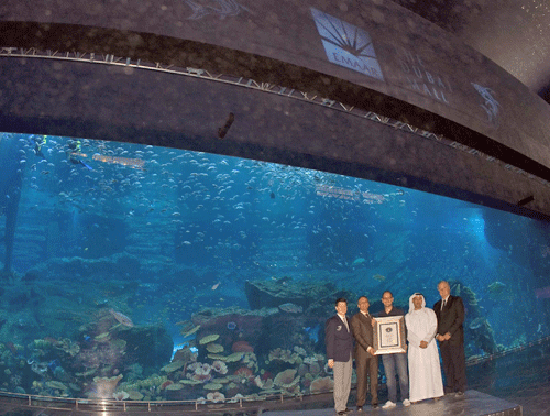 Dubai Mall Aquarium Leak