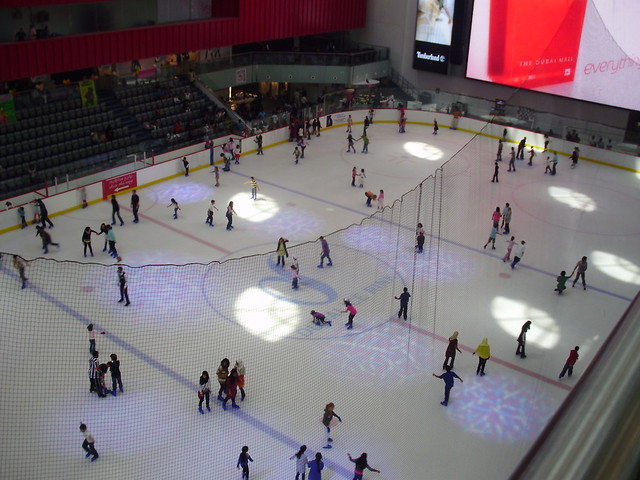 Dubai Mall Ice Rink Number