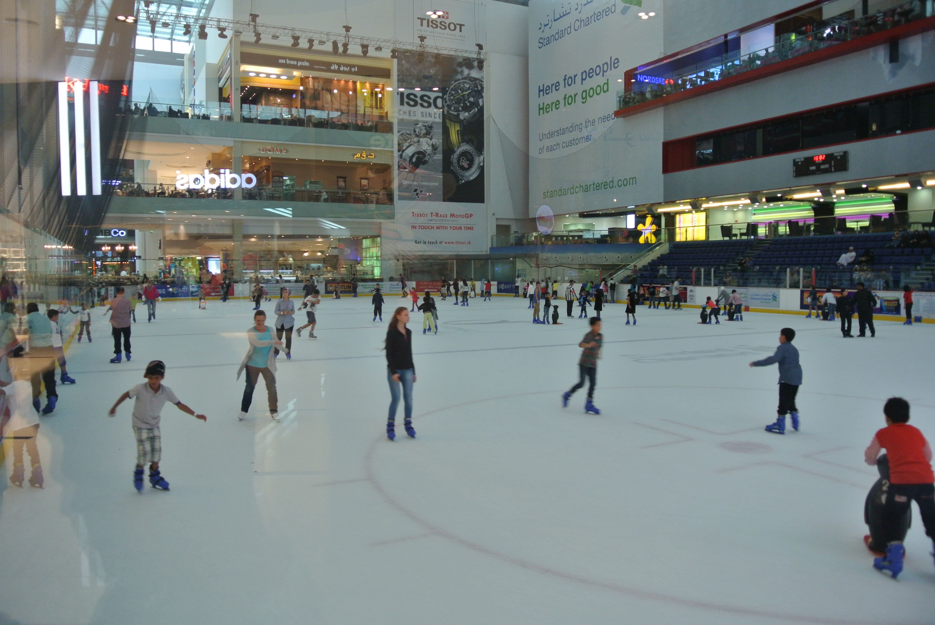 Dubai Mall Ice Rink Timings