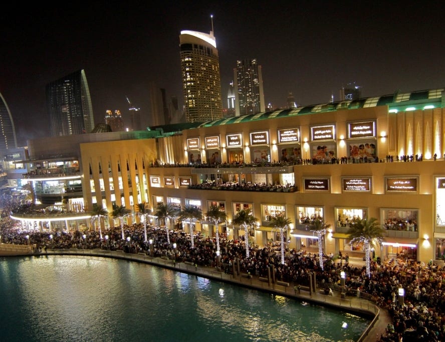 Dubai Mall Shops List