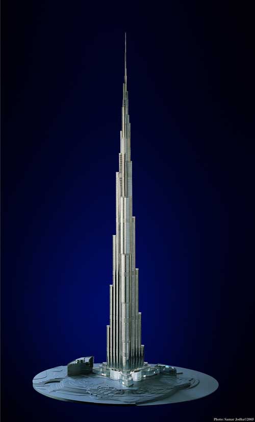 Dubai Tower Height