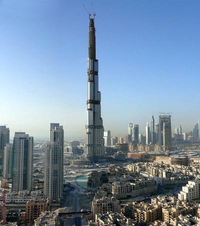 Dubai Tower Height Comparison