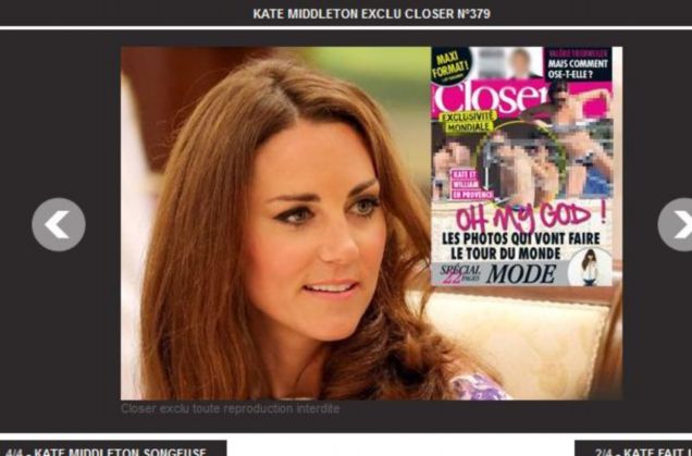 Duchess Of Cambridge Closer Magazine