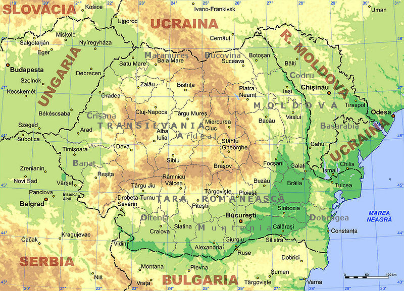 East European Plain Map