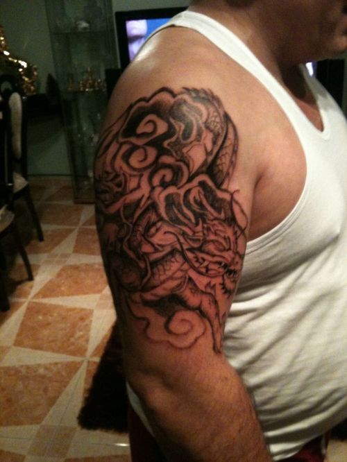 Eastern Tribal Dragon Tattoo Meaning