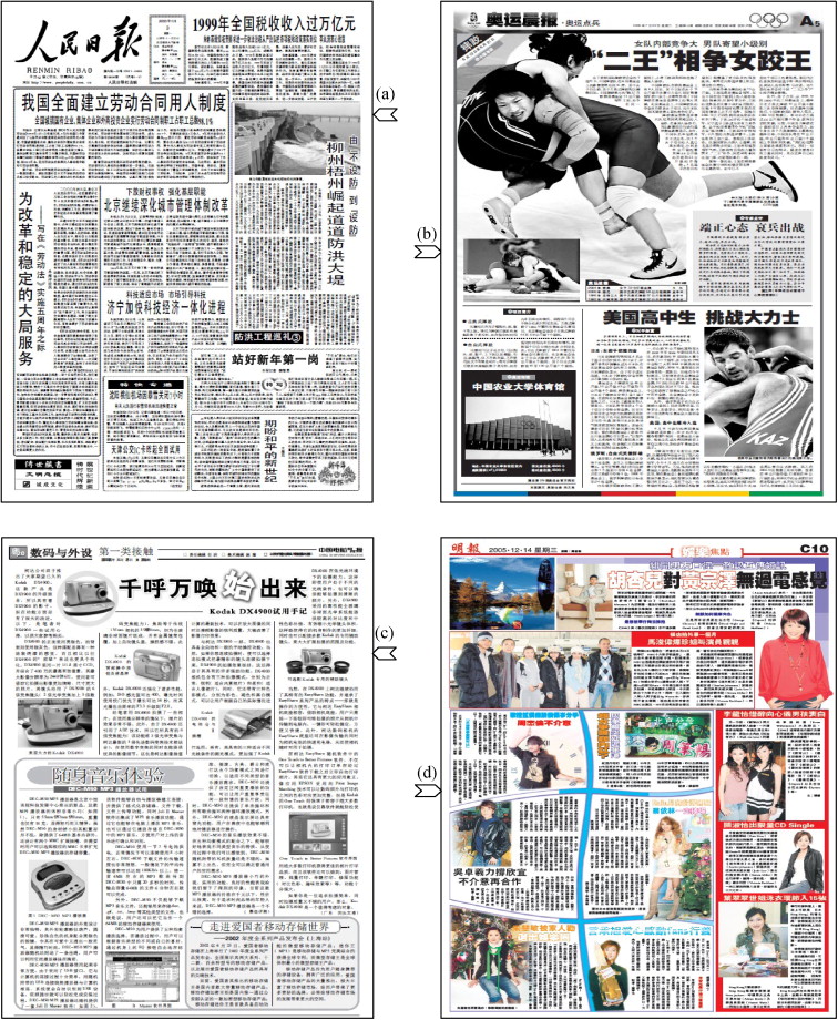 Example Of A Newspaper Article Layout