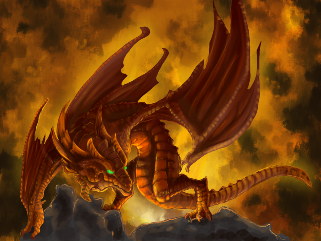 Fire Dragon Wallpaper Desktop