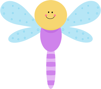 Free Cute Dragonfly Clipart