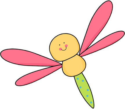 Free Cute Dragonfly Clipart