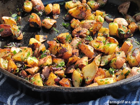 Herbed Potatoes And Onions