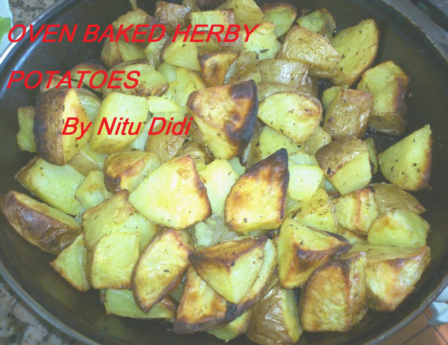 Herbed Potatoes In The Oven