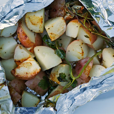 Herbed Potatoes On The Grill