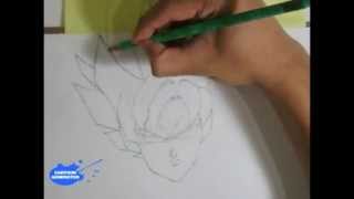 How To Draw Dragon Ball Z Goku Super Saiyan 5