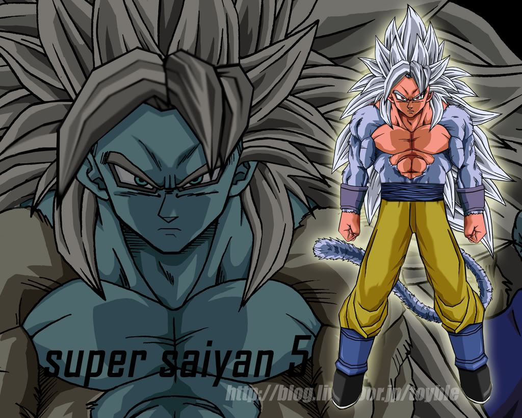 How To Draw Dragon Ball Z Goku Super Saiyan 5