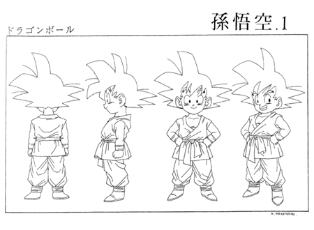 How To Draw Dragon Ball Z Gt Characters