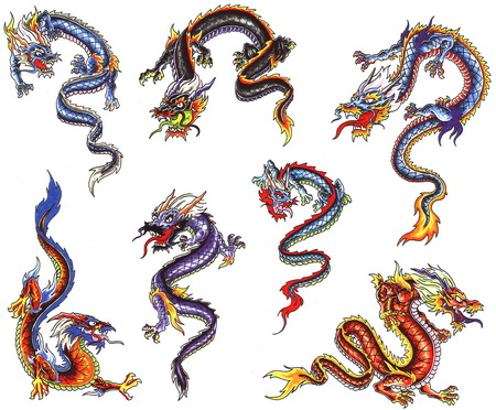 Japanese Dragon Tattoo Designs For Men