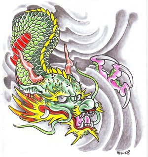 Japanese Dragon Tattoo Designs For Women