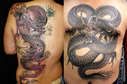 Japanese Dragon Tattoos For Men