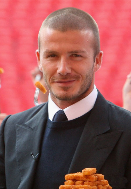 Latest David Beckham Haircut