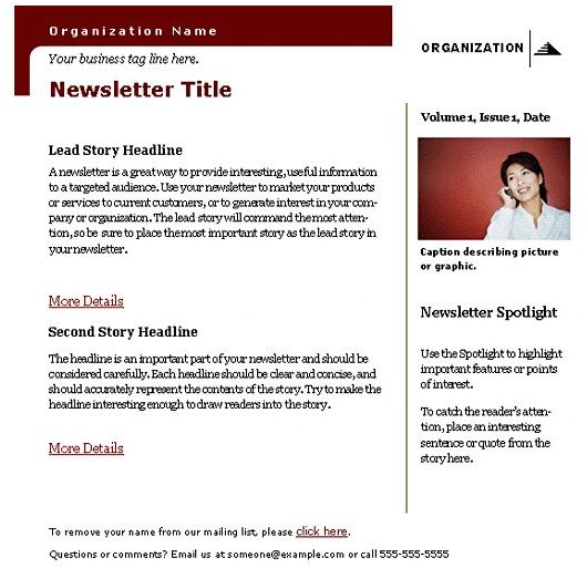 Microsoft Publisher Newspaper Templates Free