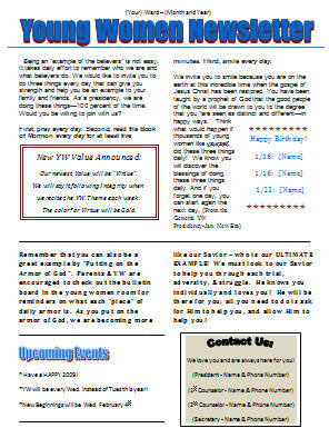 Newsletter Templates For Microsoft Word 2010