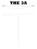 Newspaper Article Template For Kids Printable