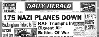 Newspaper Headlines From Ww2