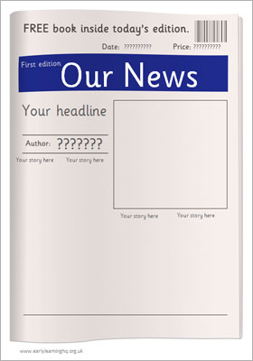 Newspaper Template For Microsoft Word 2010