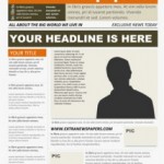 Newspaper Template Free For Microsoft Word