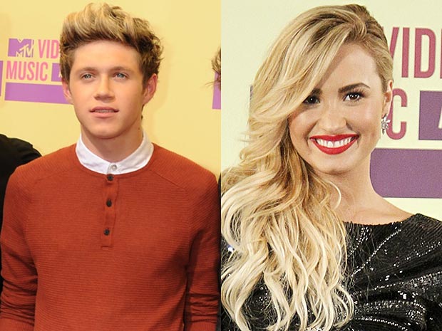 Niall Horan And Demi Lovato Vma 2012