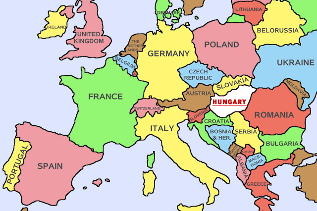 North European Plain Map