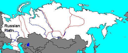 North European Plain Map