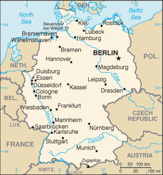 Northern European Plain Map