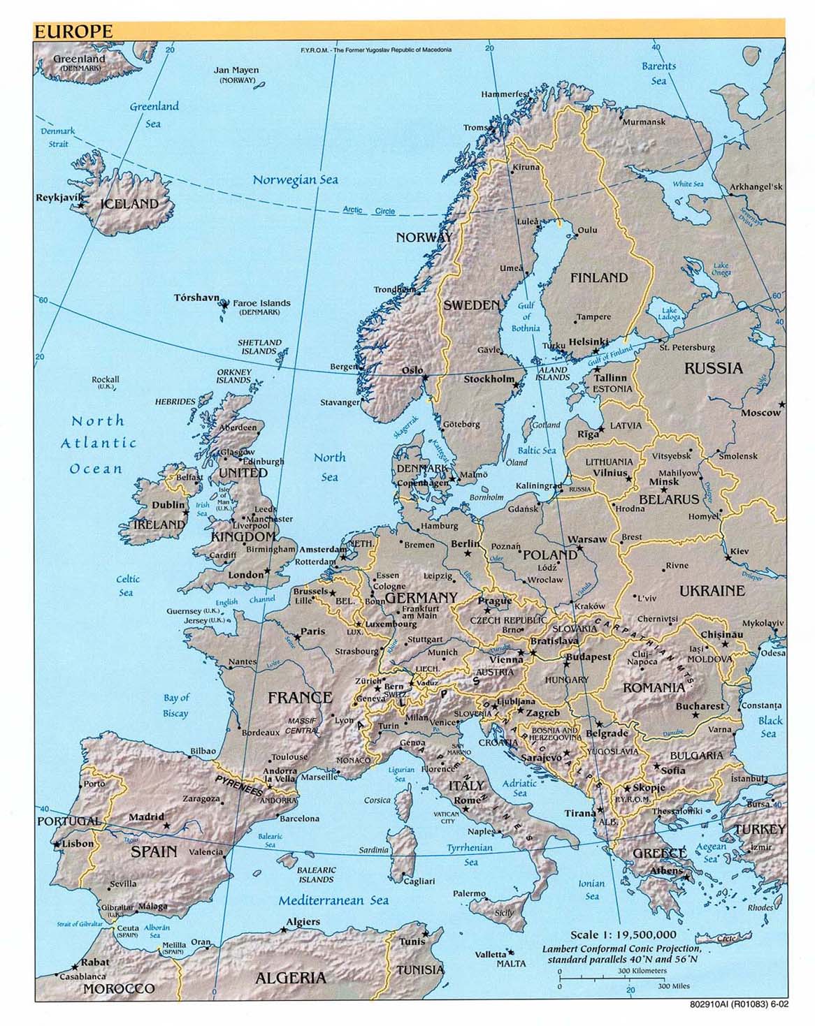 Northern European Plain Map