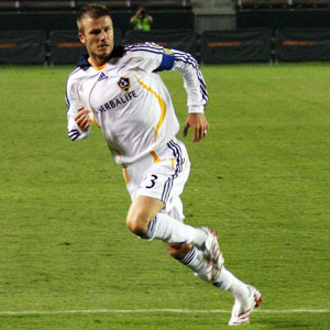 Pictures Of David Beckham Playing Soccer